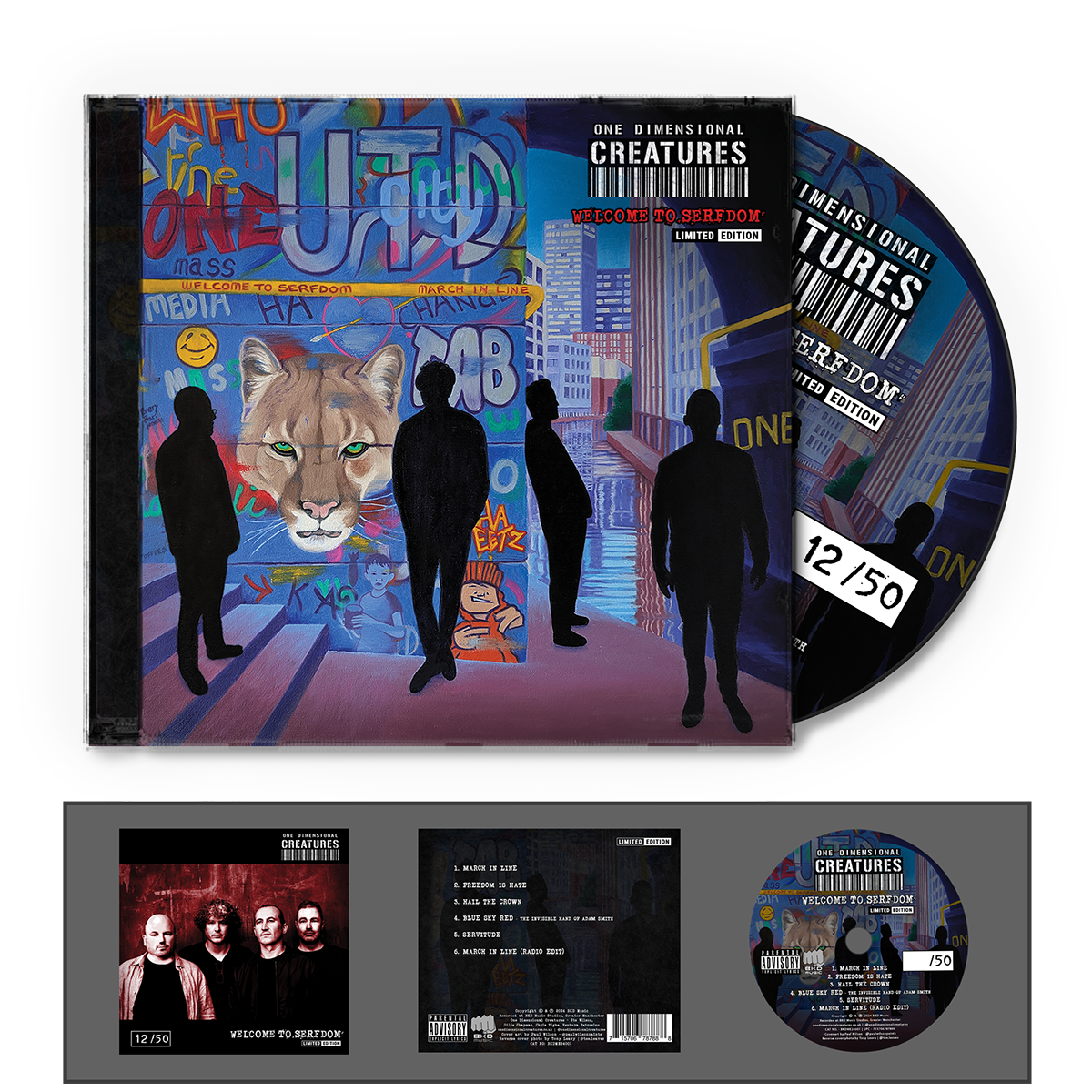 Welcome to Serfdom (Limited Edition) EP Cover Artwork